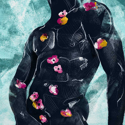 Blooms of a Content Soul - Art print Artist Brenden Sanborn