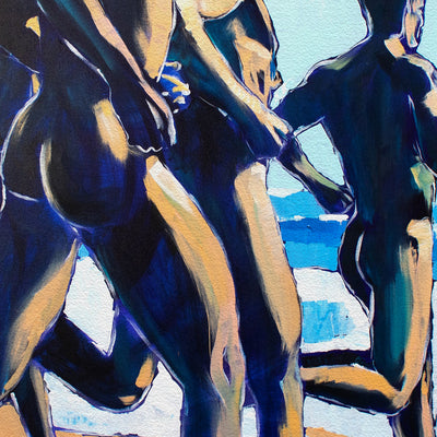 Peaches on the Shore – Art Print Artist Brenden Sanborn