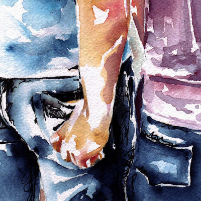 Love Found at the Festival - Art Print Artist Brenden Sanborn