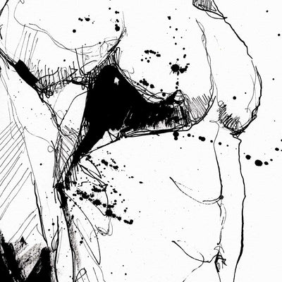 Of Muscle and Midnight Stains – Art Print Artist Brenden Sanborn