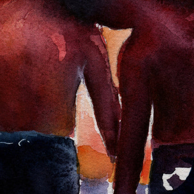 Leaning into Love Under Open Skies – Art Print Artist Brenden Sanborn