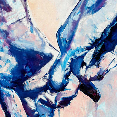 Hand in Hand – Art Print Artist Brenden Sanborn