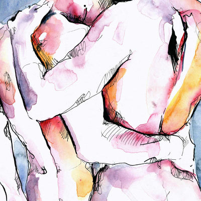 Held Close Felt Forever – Art Print Artist Brenden Sanborn