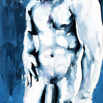 He Was All Pumped Up - Art Print Artist Brenden Sanborn