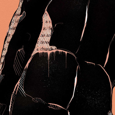 View From Behind and Below - Art Print Artist Brenden Sanborn