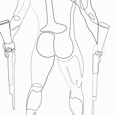 Heels and Heat – Art Print Artist Brenden Sanborn