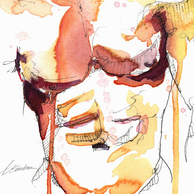 Sunlit Chest and Stare – Art Print Artist Brenden Sanborn