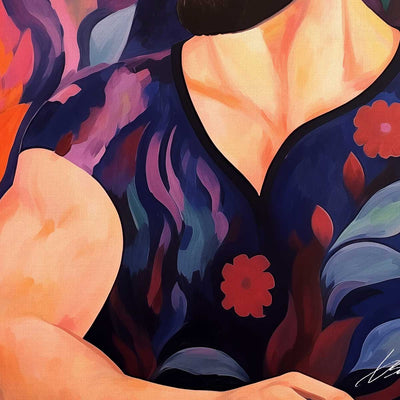 Floral Thoughts and Strength – Art Print Artist Brenden Sanborn