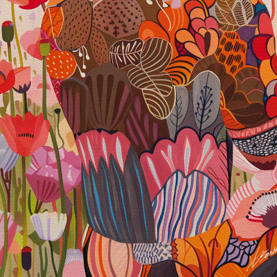 Where Flowers Meet Skin – Art Print Artist Brenden Sanborn