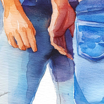 Back Pocket Kind of Love – Art Print Artist Brenden Sanborn