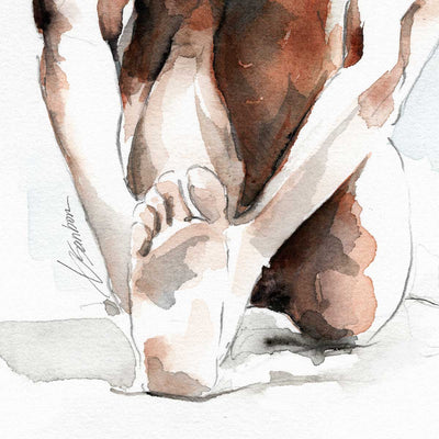 Folding Into Stillness – Art Print Artist Brenden Sanborn