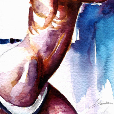 Against the Blue – Art Print Artist Brenden Sanborn