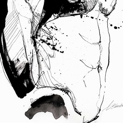 Of Muscle and Midnight Stains – Art Print Artist Brenden Sanborn