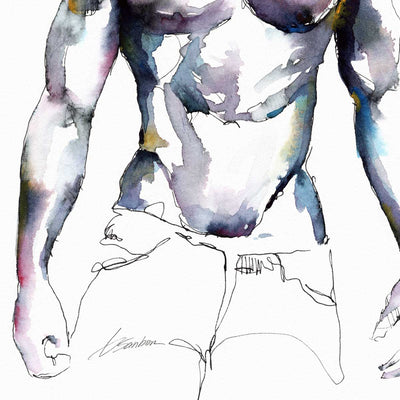 The Slow Unravel of Temptation – Art Print Artist Brenden Sanborn