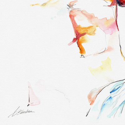 Reclined in Light – Art Print Artist Brenden Sanborn