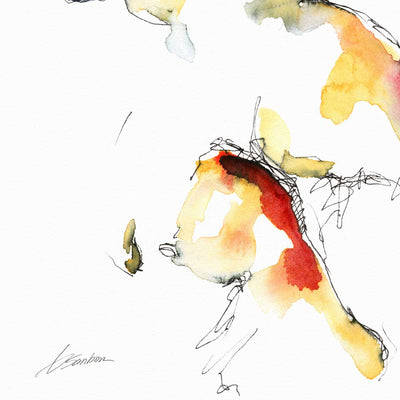 The Shape of Him in Motion – Art Print Artist Brenden Sanborn
