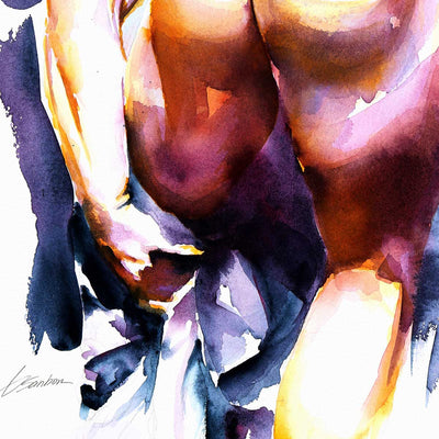 Bending into the Light – Art Print Artist Brenden Sanborn