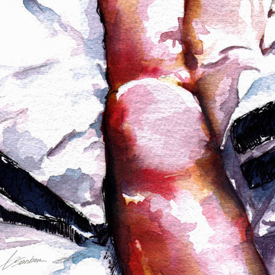 Soft Morning Light on Bare Skin – Art Print Artist Brenden Sanborn