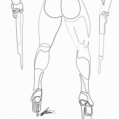 Heels and Heat – Art Print Artist Brenden Sanborn