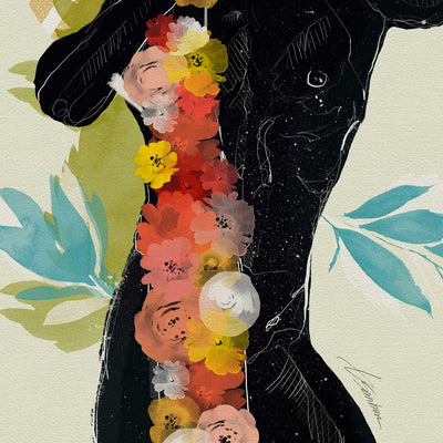 Bloom and Surrender – Art Print Artist Brenden Sanborn