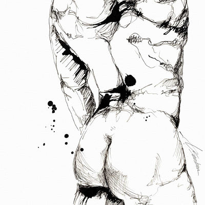 Soft Turn and Ink – Art Print Artist Brenden Sanborn