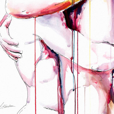 Never Let Me Go - Art Print Artist Brenden Sanborn