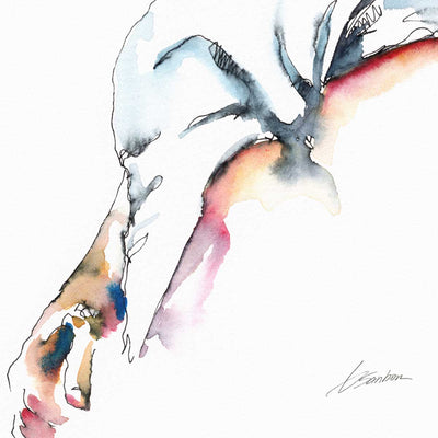 The Glance That Lingers – Art Print Artist Brenden Sanborn