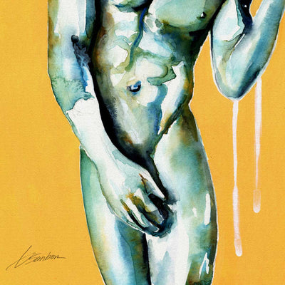 The Pause Before Desire – Art Print Artist Brenden Sanborn