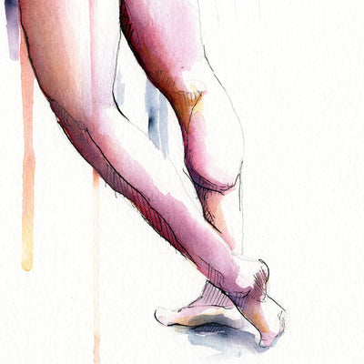 Edge of Morning – 11x14" Original Watercolor Artist Brenden Sanborn