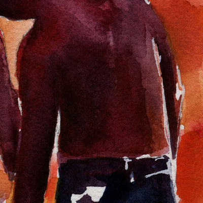 Leaning into Love Under Open Skies – Art Print Artist Brenden Sanborn