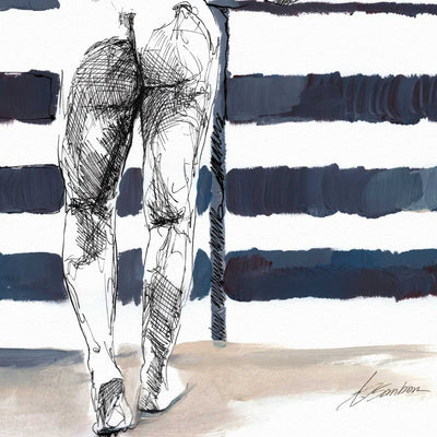 Ocean Breeze on Bare Skin – Art Print Artist Brenden Sanborn