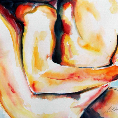 Wrapped in Passion and Warmth – Art Print Artist Brenden Sanborn