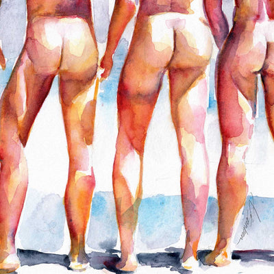 Beachside Brotherhood – Art Print Artist Brenden Sanborn