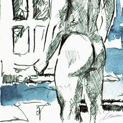 Morning Light on Bare Skin – Art Print Artist Brenden Sanborn