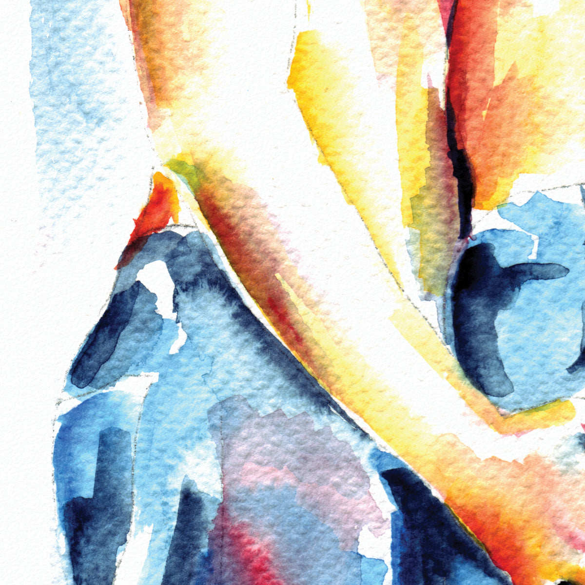 Male Nude Lovers: Passionate Embrace & Intimate Connection - Giclee Art Print