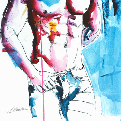 After the Sweat – Art Print Artist Brenden Sanborn