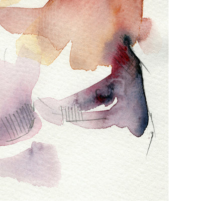 Held by the Light – 6x9" Original Watercolor Artist Brenden Sanborn