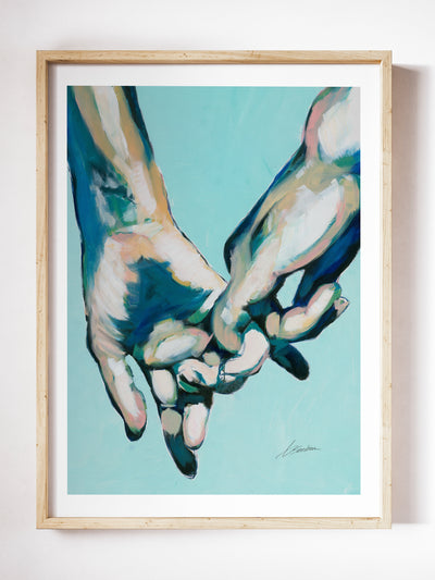 male figure art print Forever Love by Brenden Sanborn