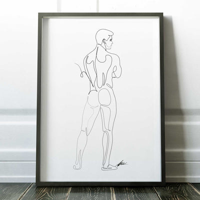 Turn to See Me – Art Print Artist Brenden Sanborn