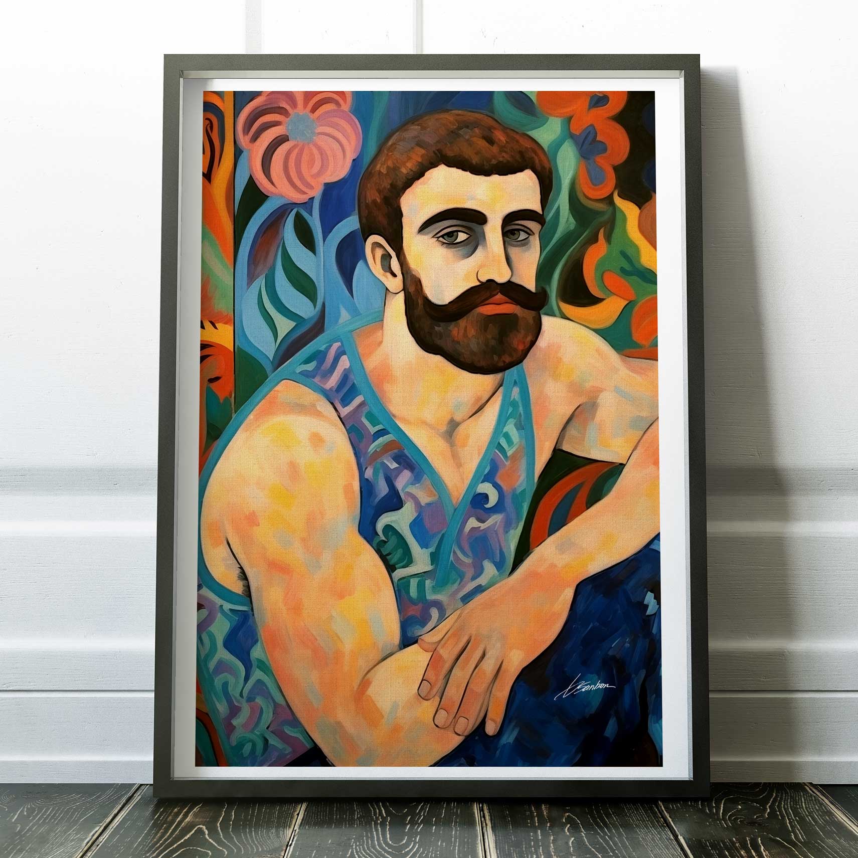 The Strongman’s Poise – Art Print