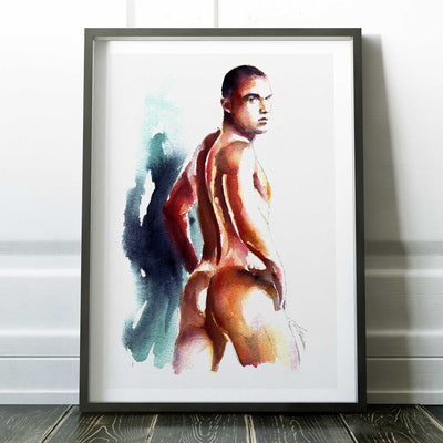 A Look That Lingers – Art Print Artist Brenden Sanborn