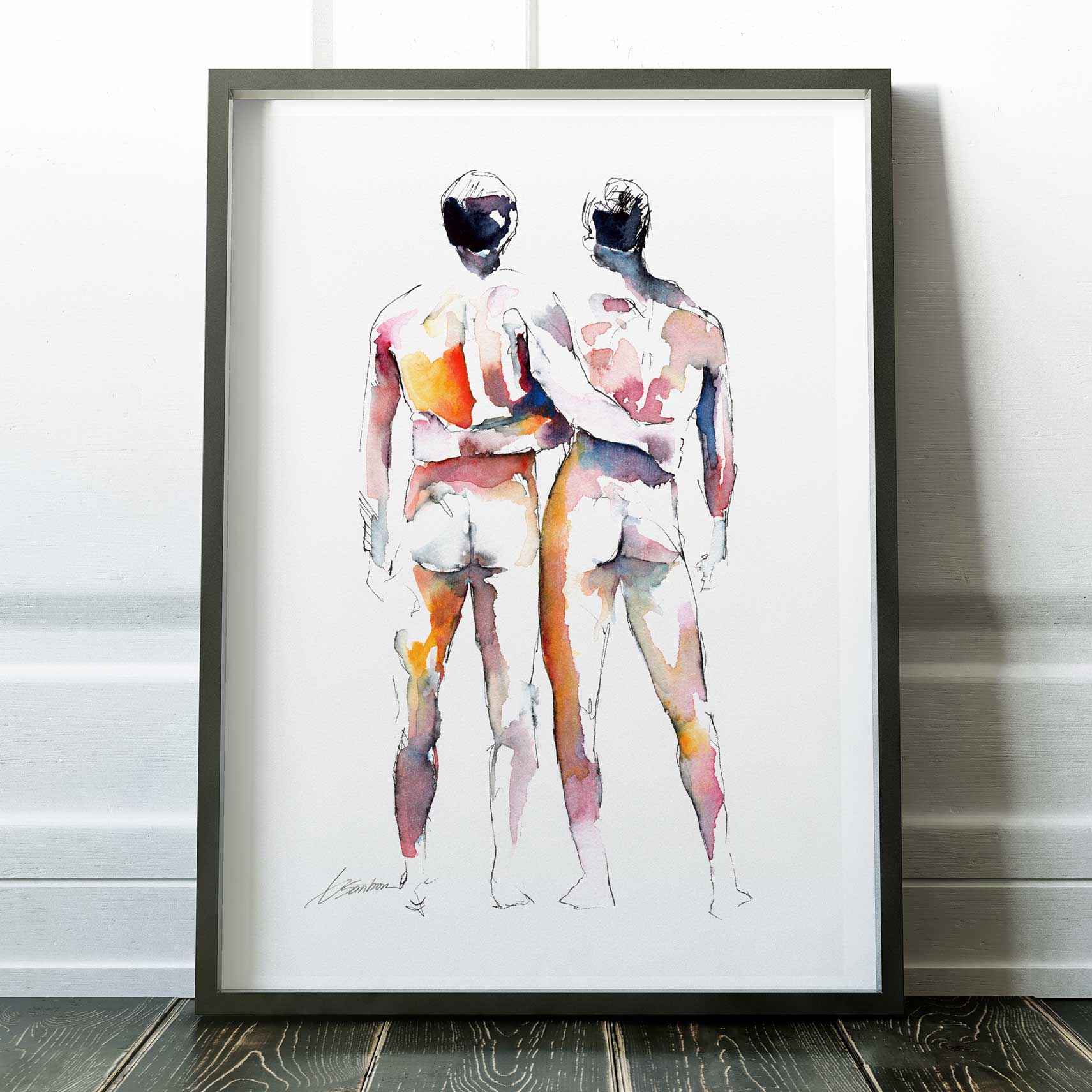 Tender in Love Booty – Art Print