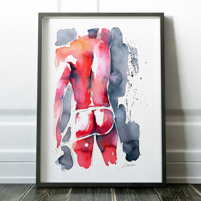 Booty Rampage – Art Print Artist Brenden Sanborn