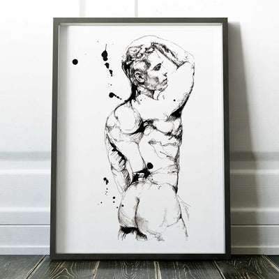 Soft Turn and Ink – Art Print Artist Brenden Sanborn