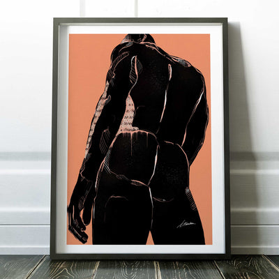 View From Behind and Below - Art Print Artist Brenden Sanborn