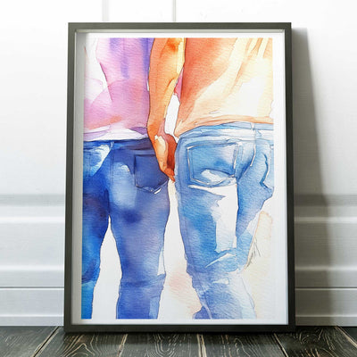 Side by Side – Art Print Artist Brenden Sanborn