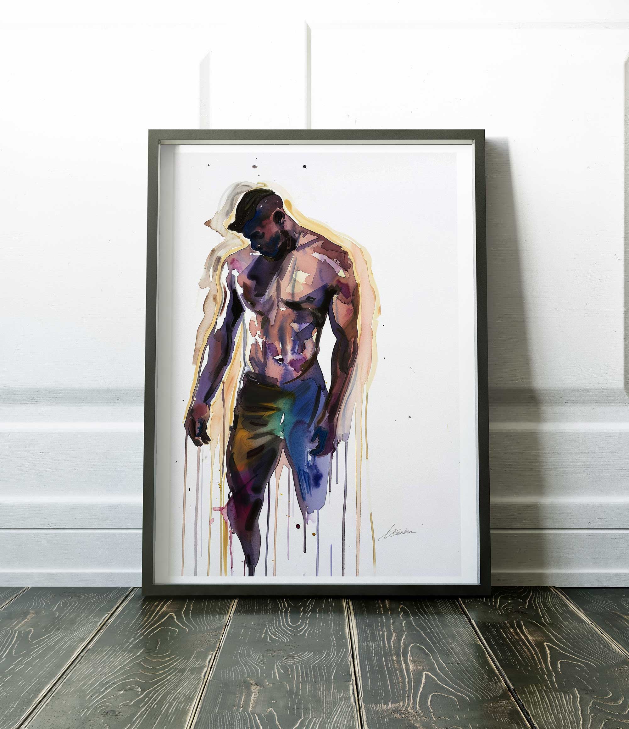 Bare Strength in Silence - Art Print