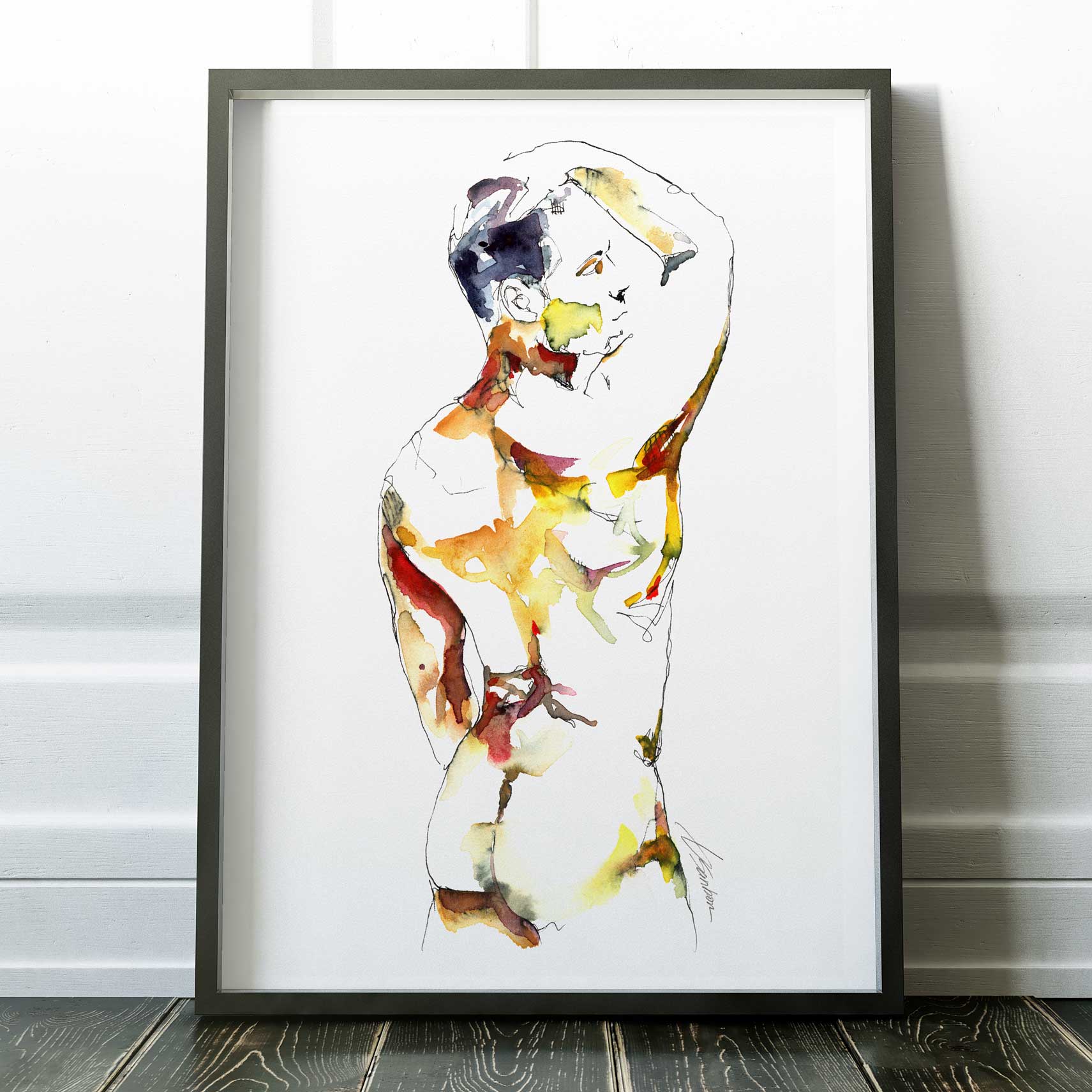 Morning Stretch – Art Print