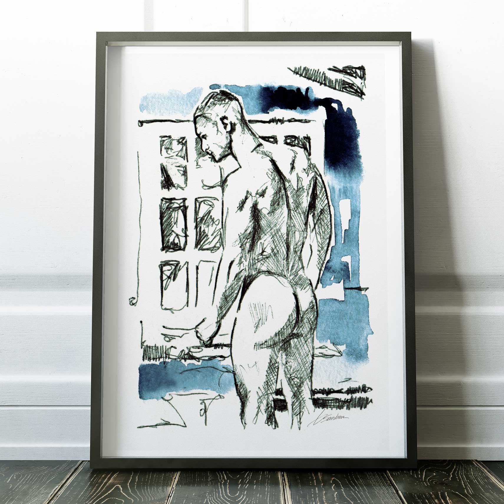 Morning Light on Bare Skin – Art Print