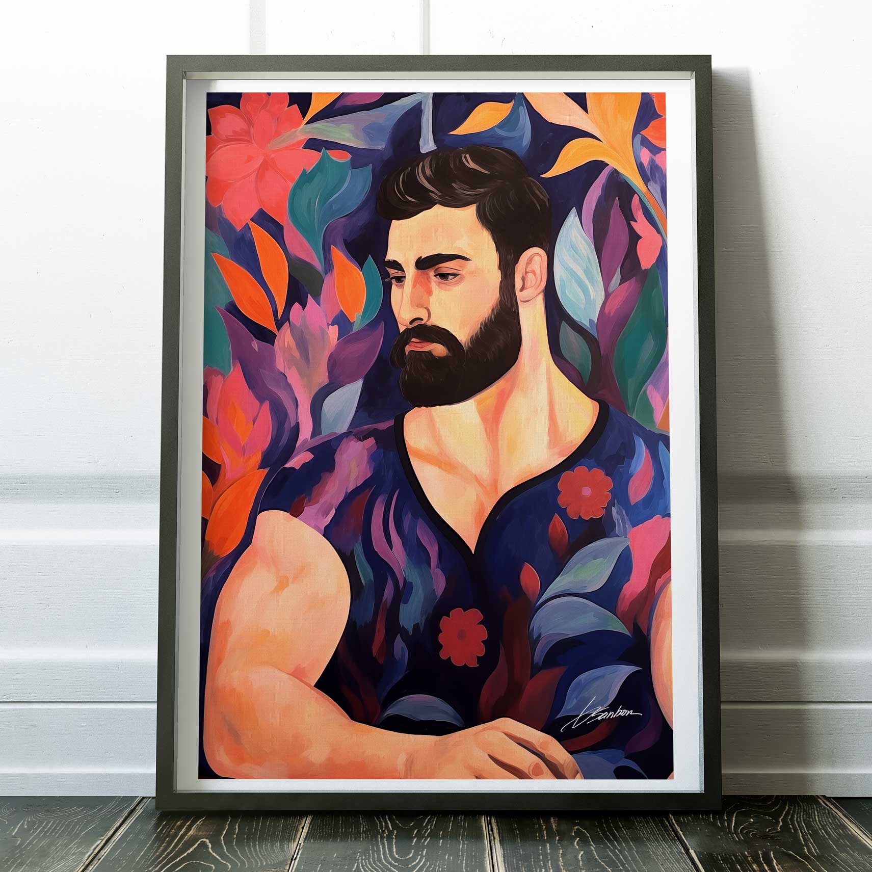 Floral Thoughts and Strength – Art Print